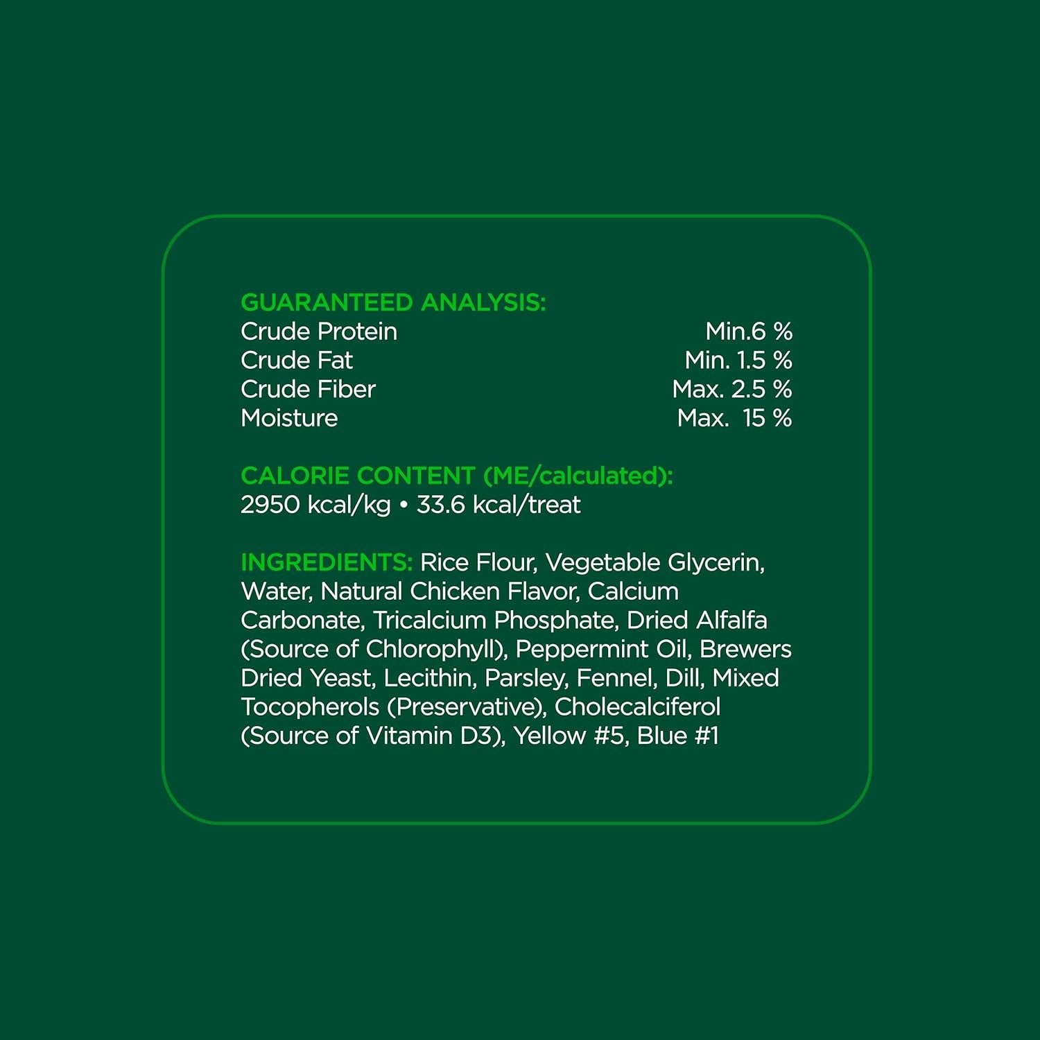 Dog Dental Bone Treats, Tiny/Small Dental Dog Treats, 16 Ounces, Cleans Teeth, Fight Bad Breath, Removes Plaque and Tartar, 16 Count